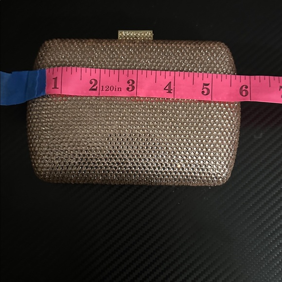 TIA Accessories Gold Clutch Bag - Picture 7 of 8